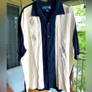 Nat Nast Vintage Diamond Shirt. “Diamonds are Forever” Large. limited edition 99